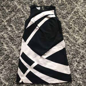 Black and White Dress